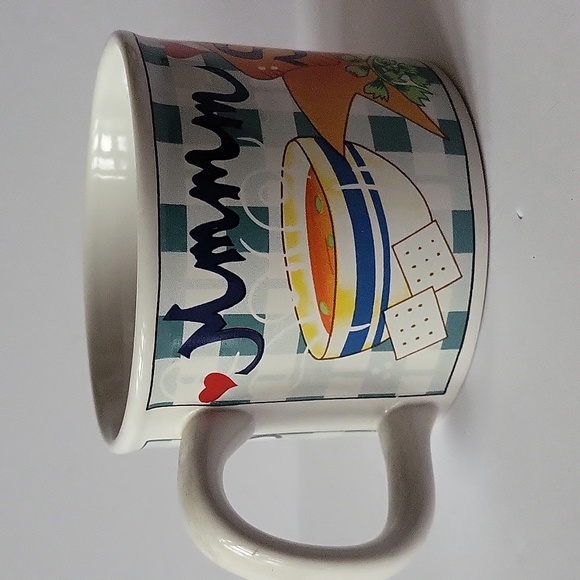 Vintage 1999 Soups On Ceramic Cup Coffee Mug By Cheryl Ann Design - Picture 3 of 16